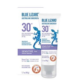 BLUE LIZARD Sensitive FACE Mineral Sunscreen