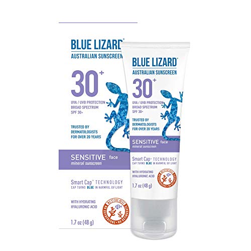 BLUE LIZARD Sensitive FACE Mineral Sunscreen