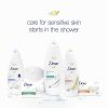 Dove Physique Wash for Sensitive Skin – Ideal for Eczema, Fragrance-Free, and Ultra-Moisturizing (22 oz, 4-Pack)
