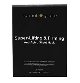 Hannah Grace super lifting and firming anti aging mask for face.