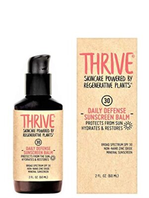 THRIVE Natural Moisturizing Mineral Face Sunscreen SPF 30