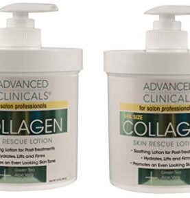 Advanced Clinicals Collagen Skin Rescue Lotion