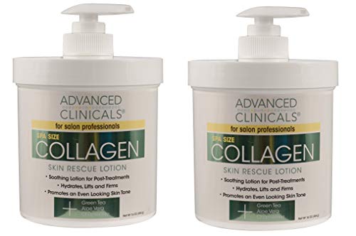 Advanced Clinicals Collagen Skin Rescue Lotion