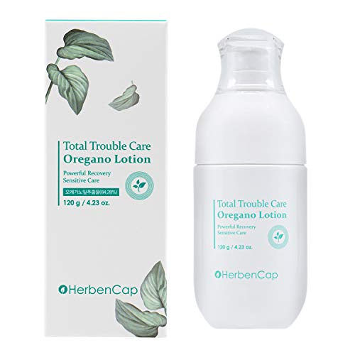 Total Trouble Care Oregano Lotion, Powerful Recovery Sensitive Care