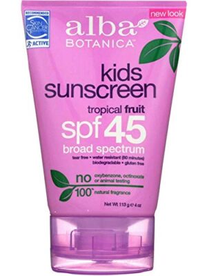 Alba Botanica Kids Sunscreen SPF 45