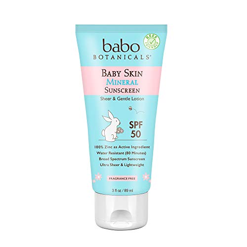 Babo Botanicals Baby Skin Mineral Sunscreen Lotion SPF 50