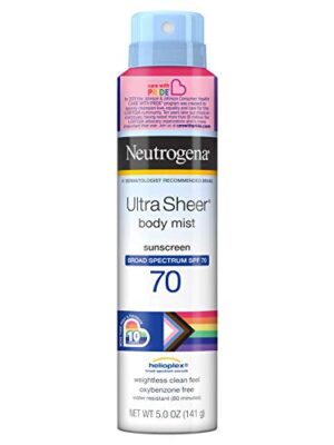 Neutrogena Ultra Sheer Body Mist Sunscreen Spray