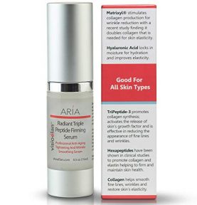 3 Peptide Firming Serum For Skin, Face With Hyaluronic Acid