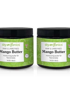 Mango Butter (16oz x 2 Pack) 100% Pure