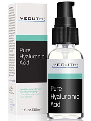 Hyaluronic Acid Serum for Face by YEOUTH - 100% Pure