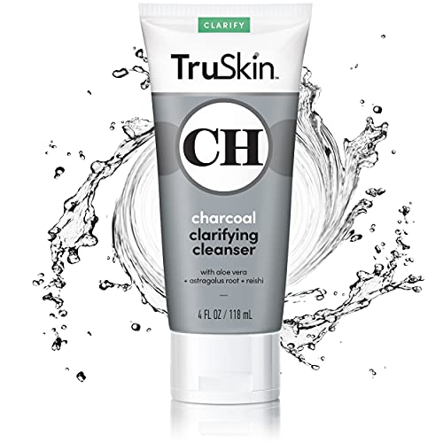 TruSkin Charcoal Face Wash, Anti Aging Facial Cleanser