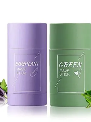 2 Pcs Green Tea Purifying Clay Stick Mask