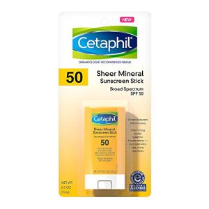 CETAPHIL Sheer Mineral Sunscreen Stick for Face, Body