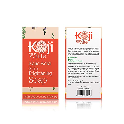 Pure Kojic Acid Skin Brightening Soap for Glowing, Radiance Skin