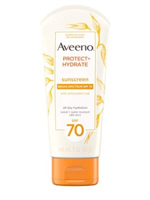 Aveeno Protect + Hydrate Face-Moisturizing Sunscreen Lotion