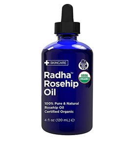 Radha Beauty USDA Certified Organic Rosehip Oil