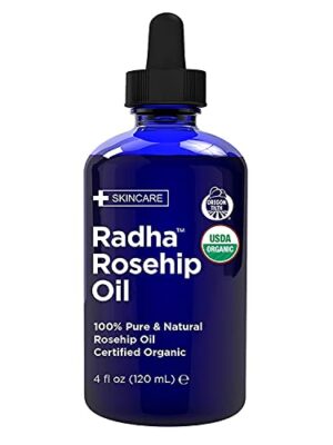Radha Beauty USDA Certified Organic Rosehip Oil