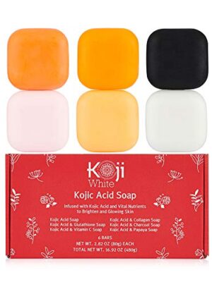 Koji White Kojic Acid Skin Brighten, Glowing Soap