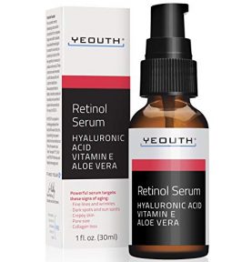 Retinol Serum 2.5% with Hyaluronic Acid, Aloe Vera