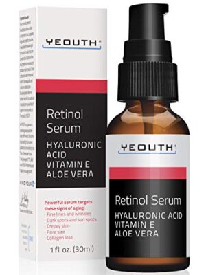 Retinol Serum 2.5% with Hyaluronic Acid, Aloe Vera