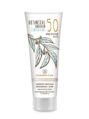 NEW Australian Gold Botanical Sunscreen Tinted Face BB Cream