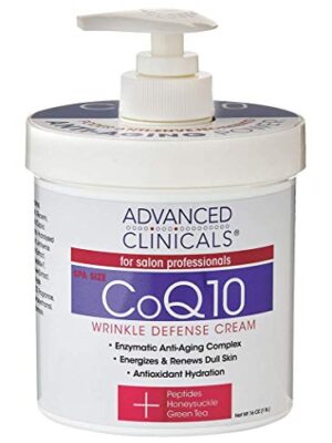 Advanced Clinicals CoQ10 Wrinkle Defense Cream