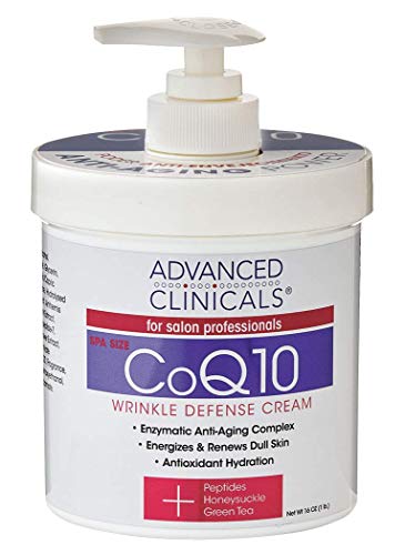 Advanced Clinicals CoQ10 Wrinkle Defense Cream