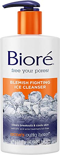 Biore Blemish Fighting Ice Cleanser, Salicylic Acid