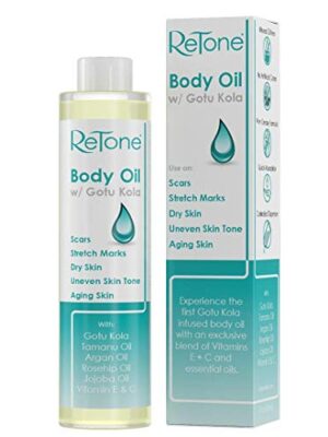 ReTone Body Oil: Stretch Mark Prevention