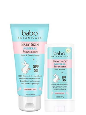 Babo Botanicals Babo Botanicals Baby Mineral Suncare Essentials