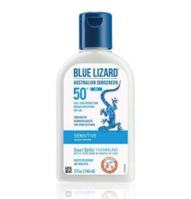 BLUE LIZARD Sensitive Mineral Sunscreen with Zinc Oxide