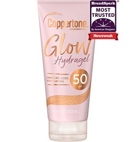 Coppertone Glow Hydragel SPF 50 Sunscreen Lotion
