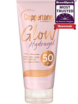 Coppertone Glow Hydragel SPF 50 Sunscreen Lotion