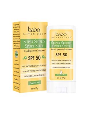 Babo Botanicals Super Shield Zinc Sport Stick Sunscreen SPF 50