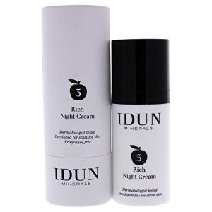 IDUN Minerals Night Cream - Rich, Nourishing