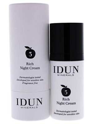 IDUN Minerals Night Cream - Rich, Nourishing