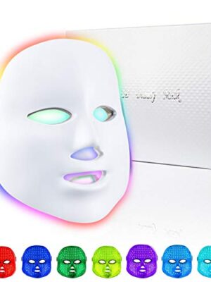 LED Mask Light Therapy, 7 Color Skin Rejuvenation Therapy