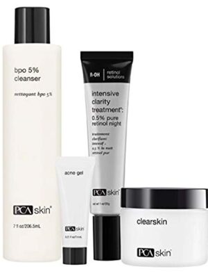 Acne Control Regimen Four Step Routine for Clear Skin