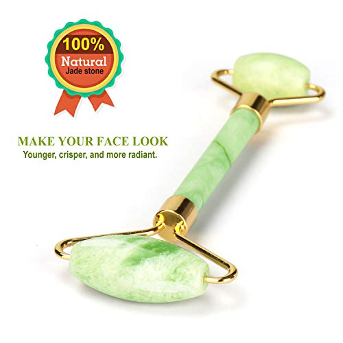Anti-aging Face Jade Roller and Gua Sha Massage Tool Set