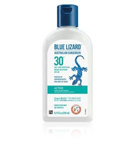 BLUE LIZARD Active Mineral Sunscreen with Zinc Oxide/SPF 30