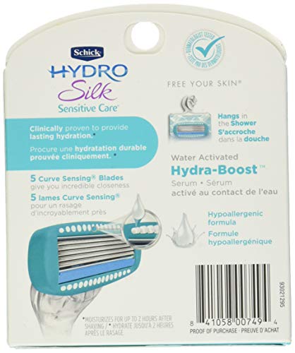 Schick Hydro Silk Sensitive Care Hang-In Shower Razor
