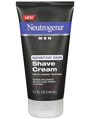 Neutrogena Men's Shaving Cream with Pro-Soothe Technology for Sensitive Skin, Protects Against Razor Bumps and Ingrown Hairs.