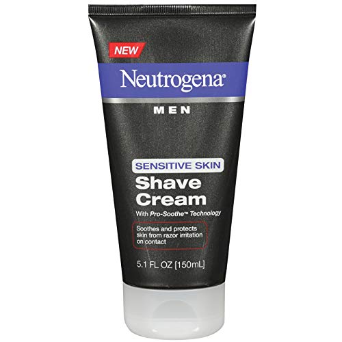 Neutrogena Men's Shaving Cream with Pro-Soothe Technology for Sensitive Skin, Protects Against Razor Bumps and Ingrown Hairs.