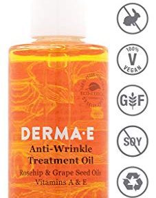 Anti-Wrinkle Treatment Oil with Vitamin A and Vitamin E