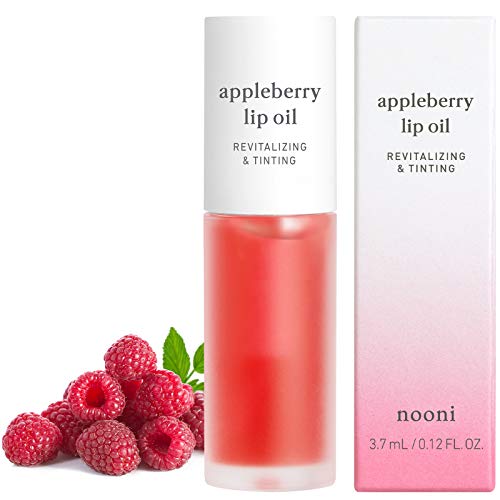 NOONI Appleberry Lip Oil.Korean Lip Oil To Soothe Dry Lips