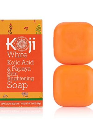 Koji White Kojic Acid, Papaya Skin Brightening Soap