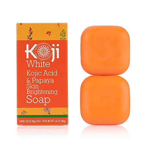 Koji White Kojic Acid, Papaya Skin Brightening Soap