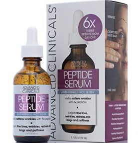 Advanced Clinicals Peptide Serum for Wrinkles