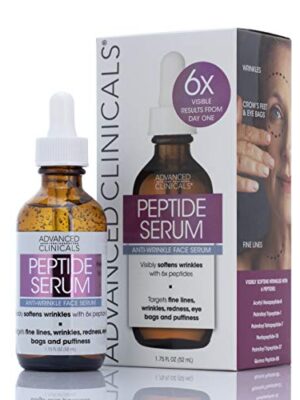 Advanced Clinicals Peptide Serum for Wrinkles