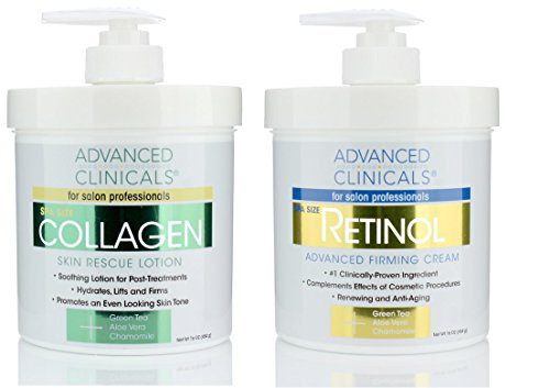 Superior Clinicals Retinol Cream and Collagen Cream Pores and skin Care